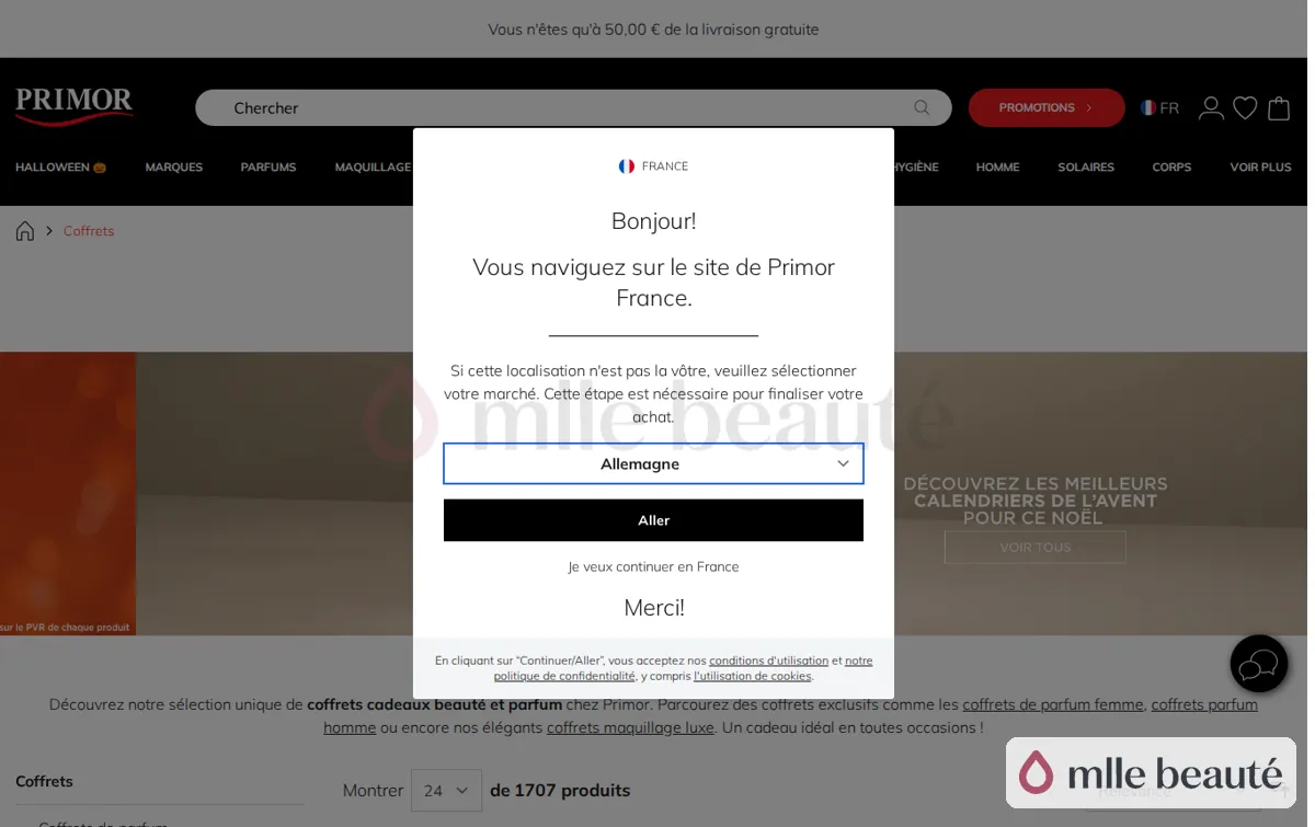 Capture : Coffrets Cadeaux ✓ Beauté et Parfum en ligne | Parfumeries Primor